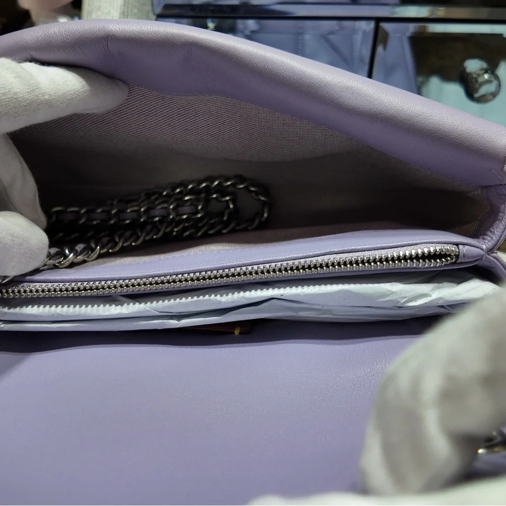 Coach Tabby 26 with Quilting in Soft Purple - Picture 9 of 11